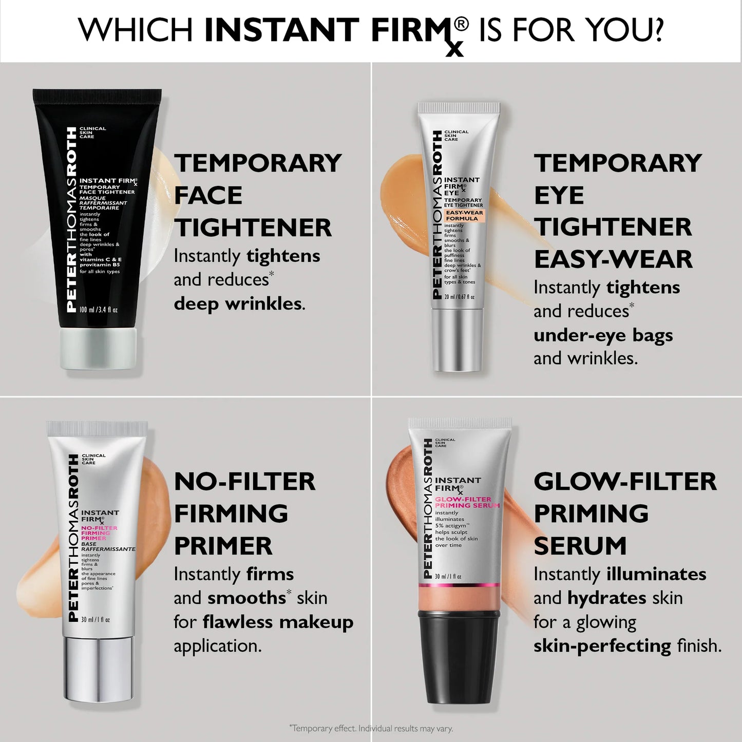 Instant FIRMx Eye Temporary Eye Tightener Easy-Wear Formula